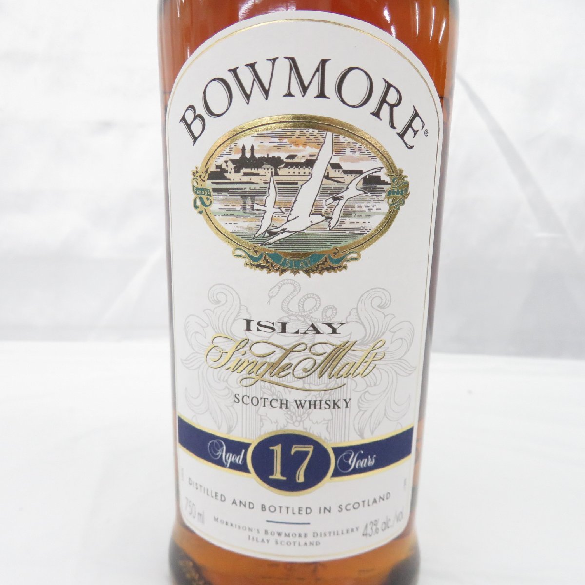 未開栓】BOWMORE ボウモア 17年 カモメラベル シングルモルト