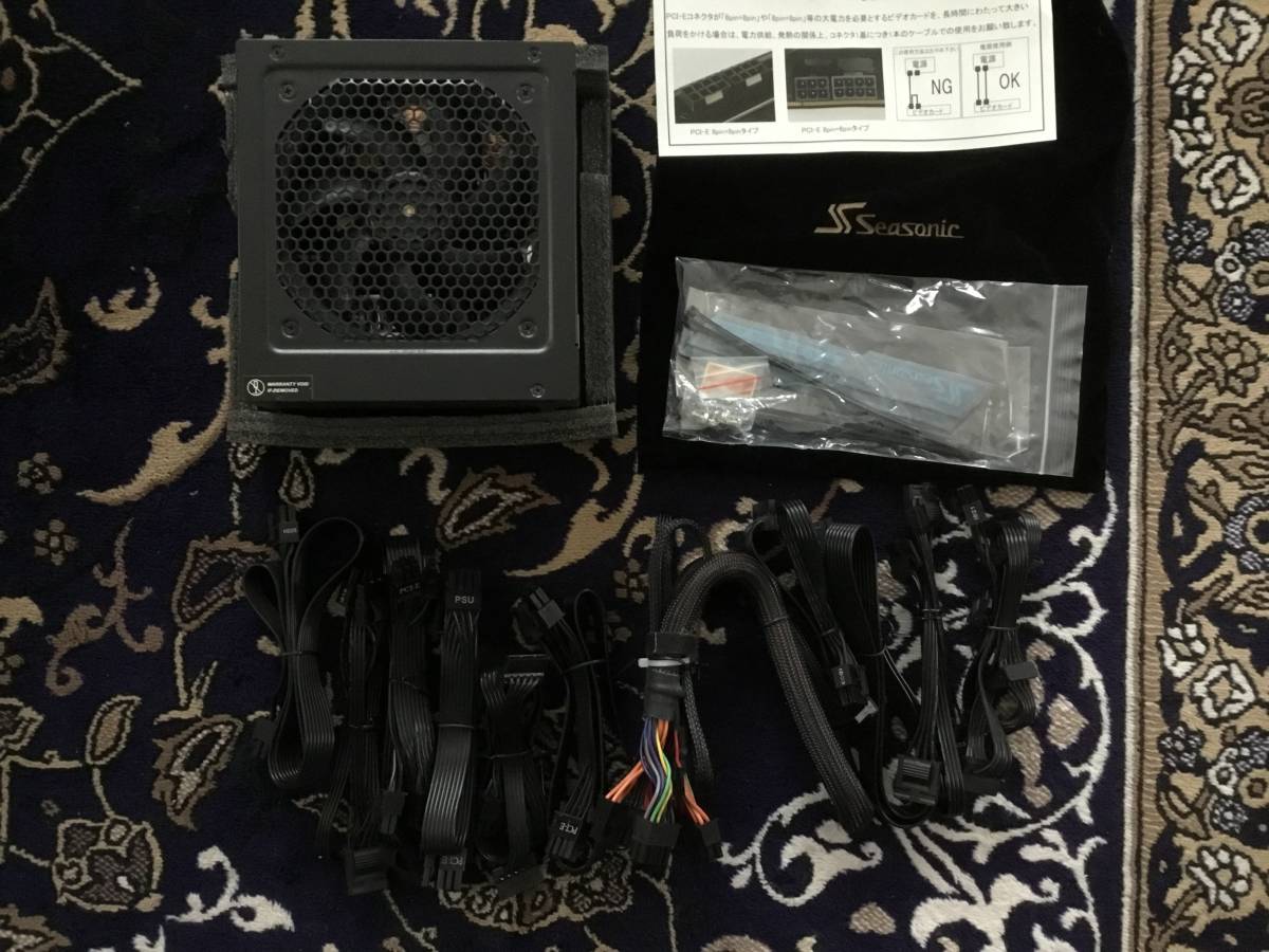 美品-HASWELL対応 ATX電源Seasonic X Series 850W SS-850KM3_画像3