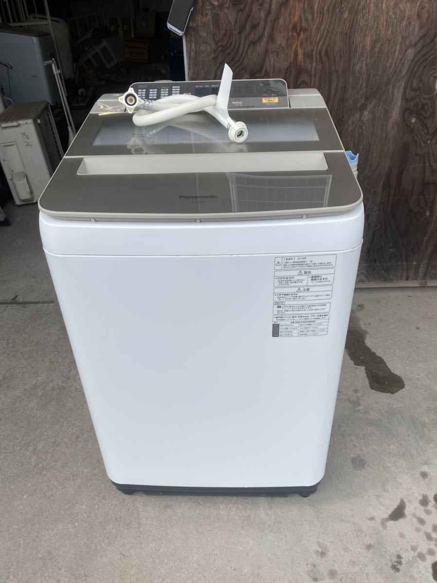 直接引取可】2019年製 洗濯機 パナソニック NA-FA90H6 洗濯容量9kg