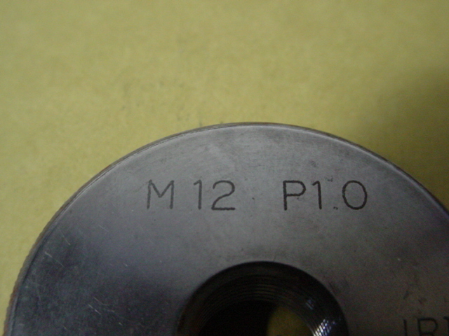 M12*1.0 GR2-IR2　中古品 ミリサイズ　ネジゲージ　リングゲージ_画像7