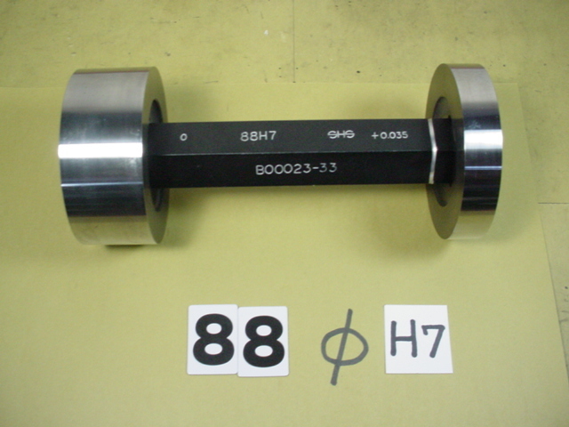 Yahoo!オークション - Φ88H7 栓ゲージ 中古品 1088 Yahoo!オークション - Φ88H7 栓ゲージ 中古品 1088