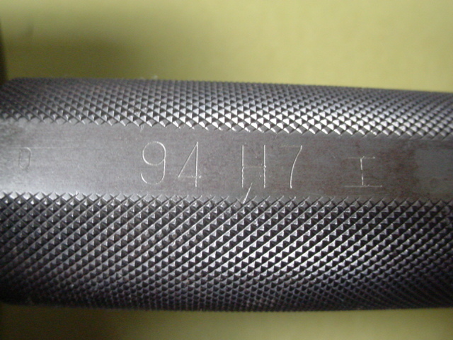 Φ94H7 栓ゲージ 中古品 1094 Φ94H7 栓ゲージ 中古品 1094