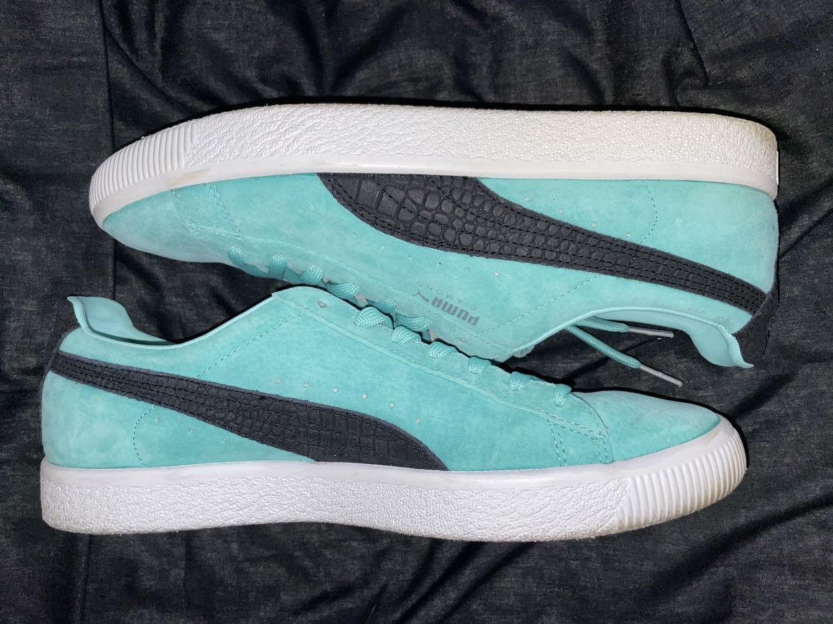 レア プーマ × diamond supply コラボ スエード ティファニー 29 レア プーマ × diamond supply コラボ スエード ティファニー 29