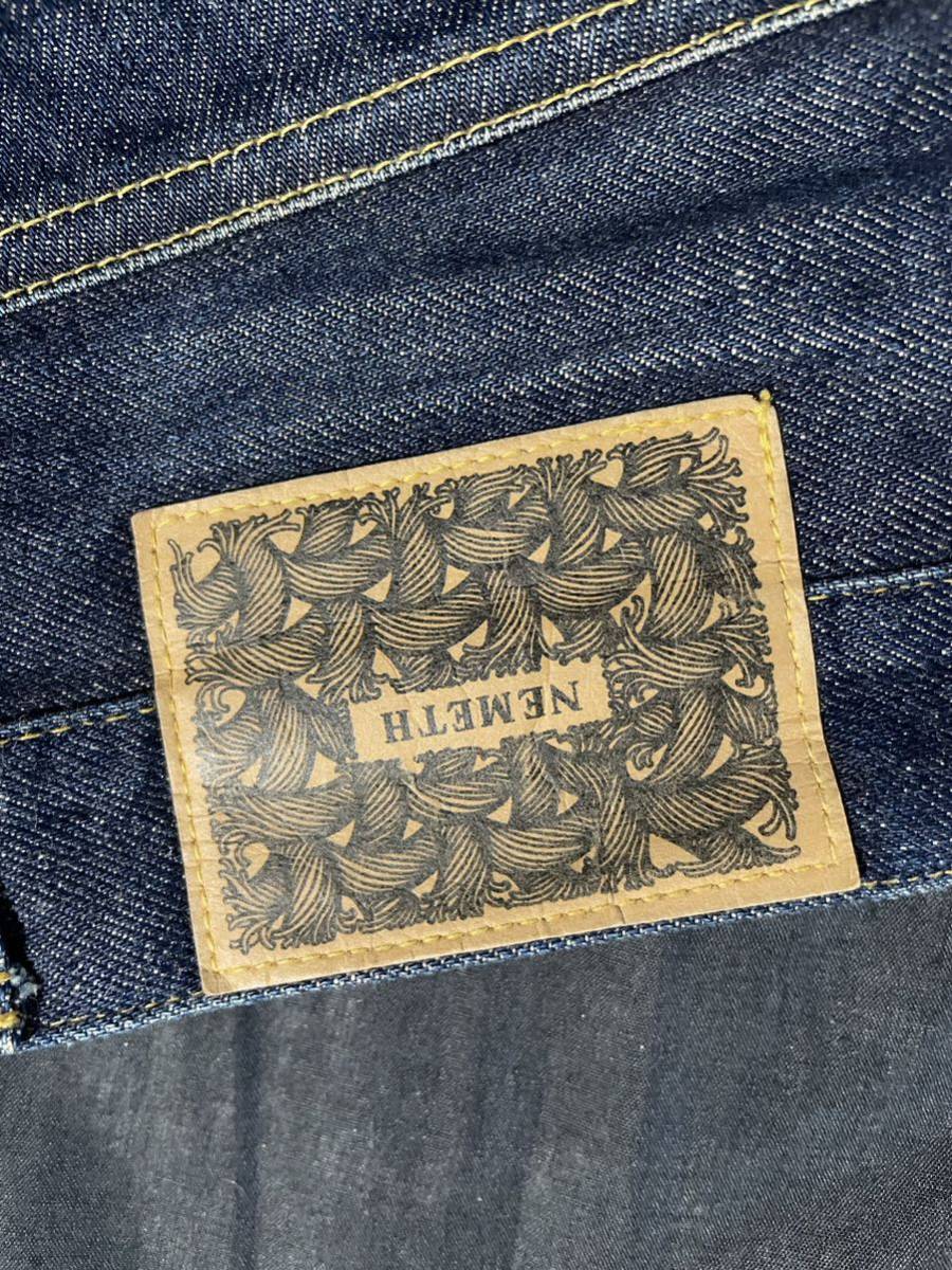 レア 初期 NEMETH クリストファーネメス 立体裁断 デニムパンツ レア 初期 NEMETH クリストファーネメス 立体裁断 デニムパンツ