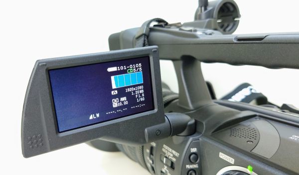 美品+動作良好!!】 Canon キャノン XHA1 HDV 業務用 ビデオカメラ