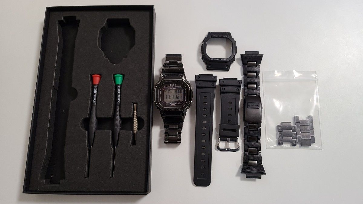 G-SHOCK カシオ GW-5000カスタム エイジング ステンレスバンド