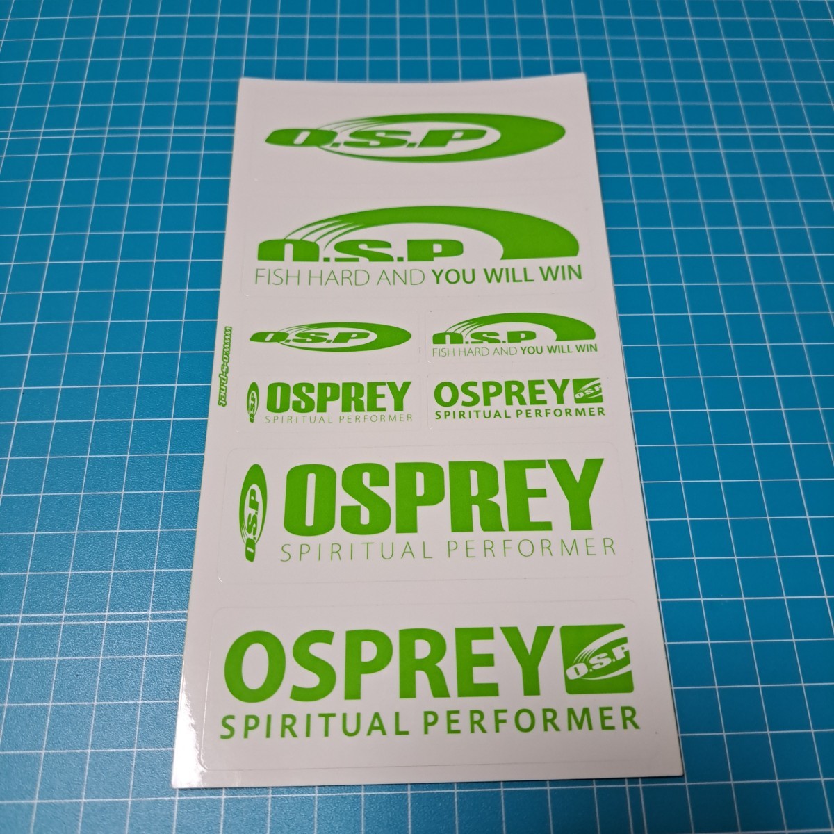 OSPREY ステッカー　グリーン_画像1