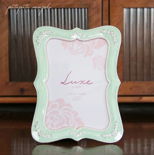  relief Crown photo frame green antique style picture frame display wedding wedding frame marriage photograph 