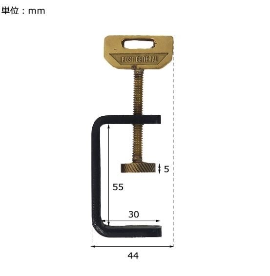 クランプイット ブラック クランプ キャンプ アウトドア 小物 雑貨_画像1