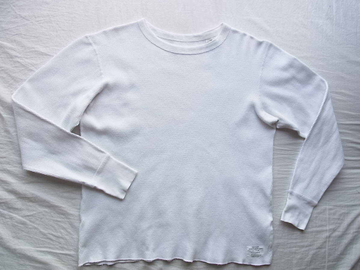 2022年最新入荷 ANATOMICA アナトミカ USA製 ハニカムワッフル Tシャツ サイズ ホワイト L Lサイズ 2022年最新入荷 ANATOMICA アナトミカ USA製 ハニカムワッフル Tシャツ サイズ ホワイト L Lサイズ