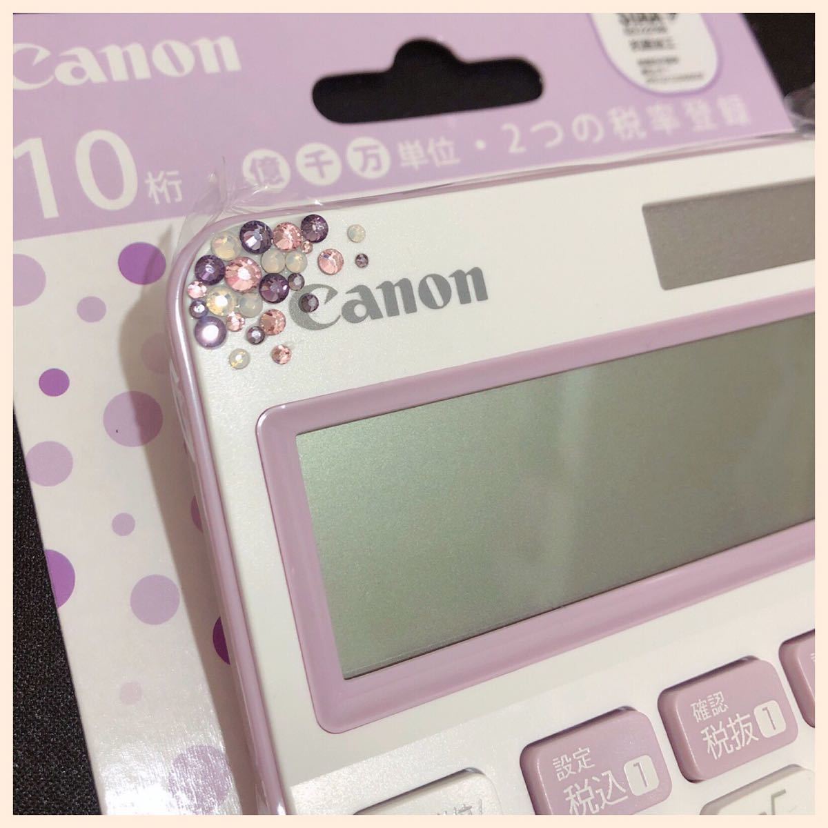 電卓　Canon計算機 デコ