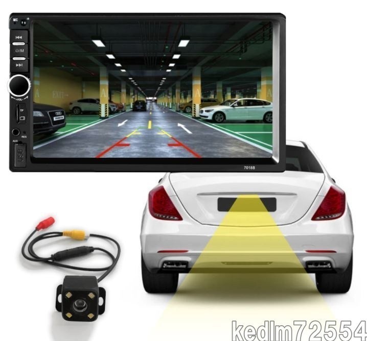 [ super profit ] car radio car truck 7 -inch large screen multimedia player touch screen Bluetooth USB stereo car 