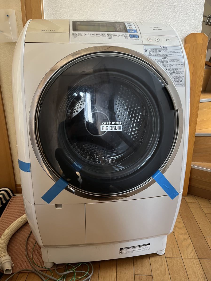 美品です ドラム式洗濯乾燥機（HITACHI製）BD-V9400L 左開き仕様 Yahoo 