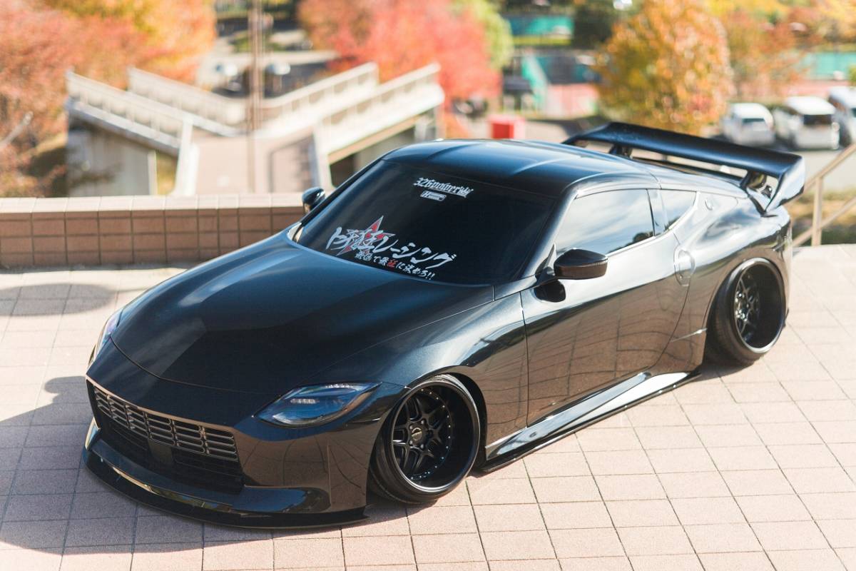 New！NISSAN RZ34 FAIRLADY Z 3D☆STAR フロントアンダースポイラー type1【326POWER】リップ 新製品 日本製 即決！