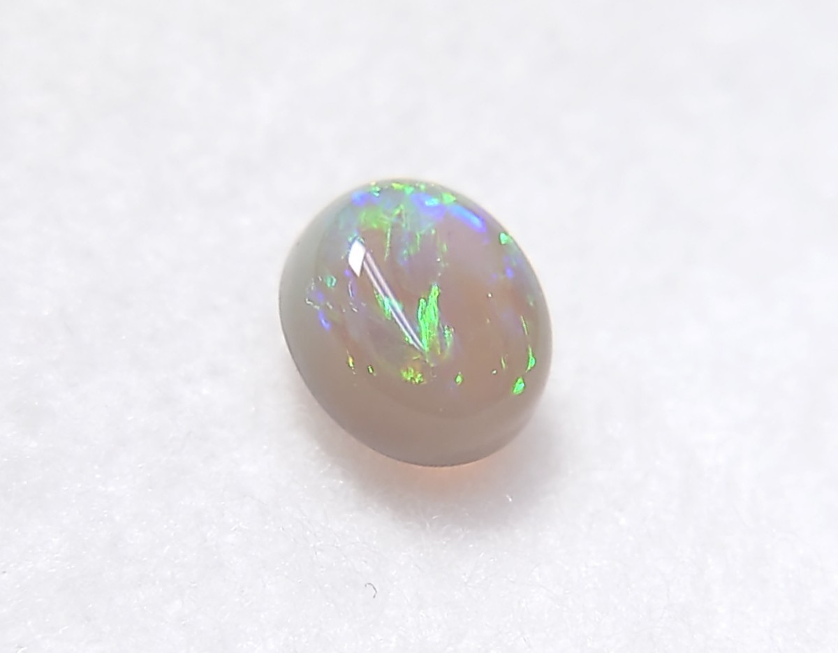 上品な 極美品! ブラックオパール 0.59ct ルース(LA-6079) オパール
