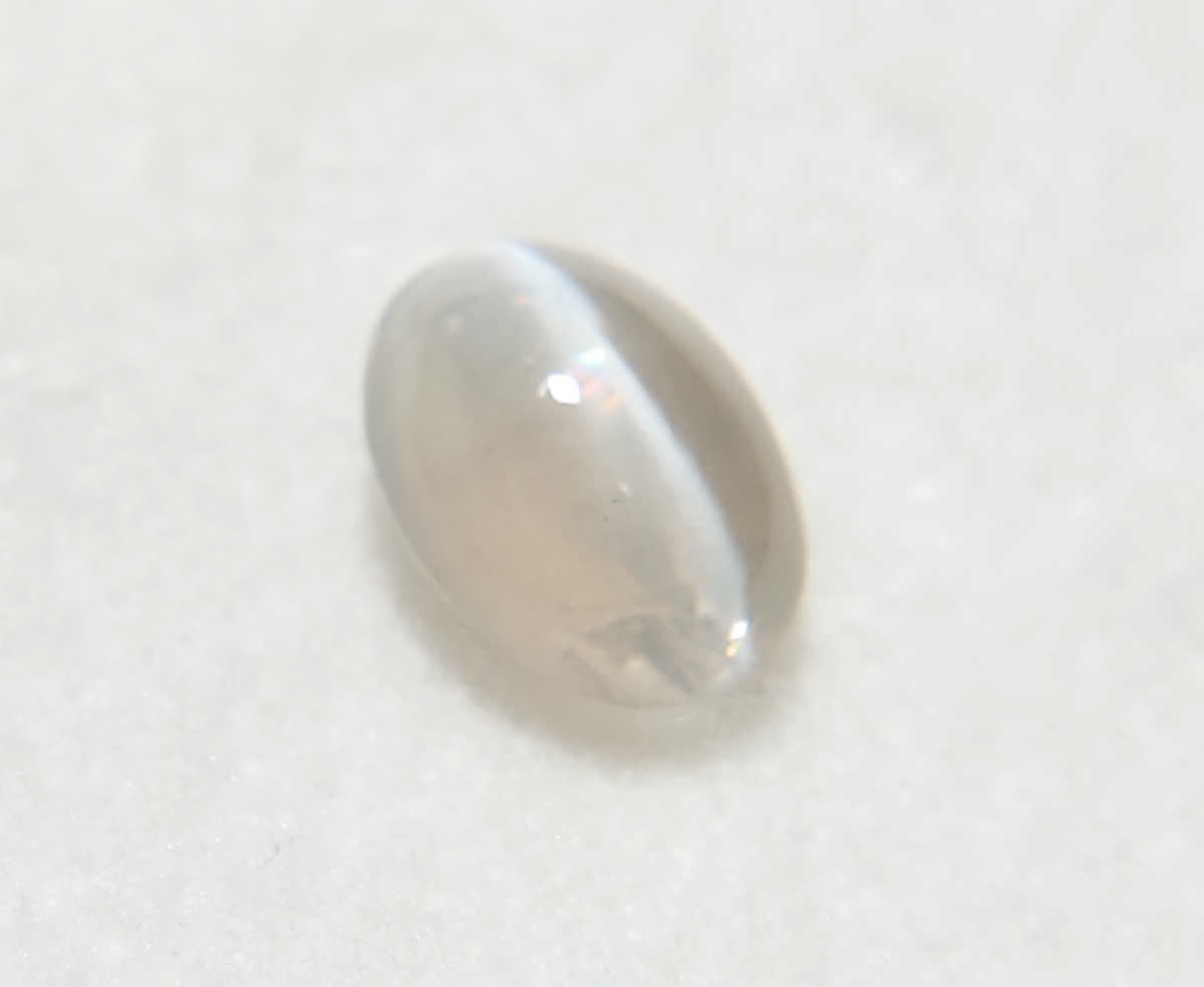 美品！　シリマナイトキャッツアイ　1.42ct ルース（LA-6072）