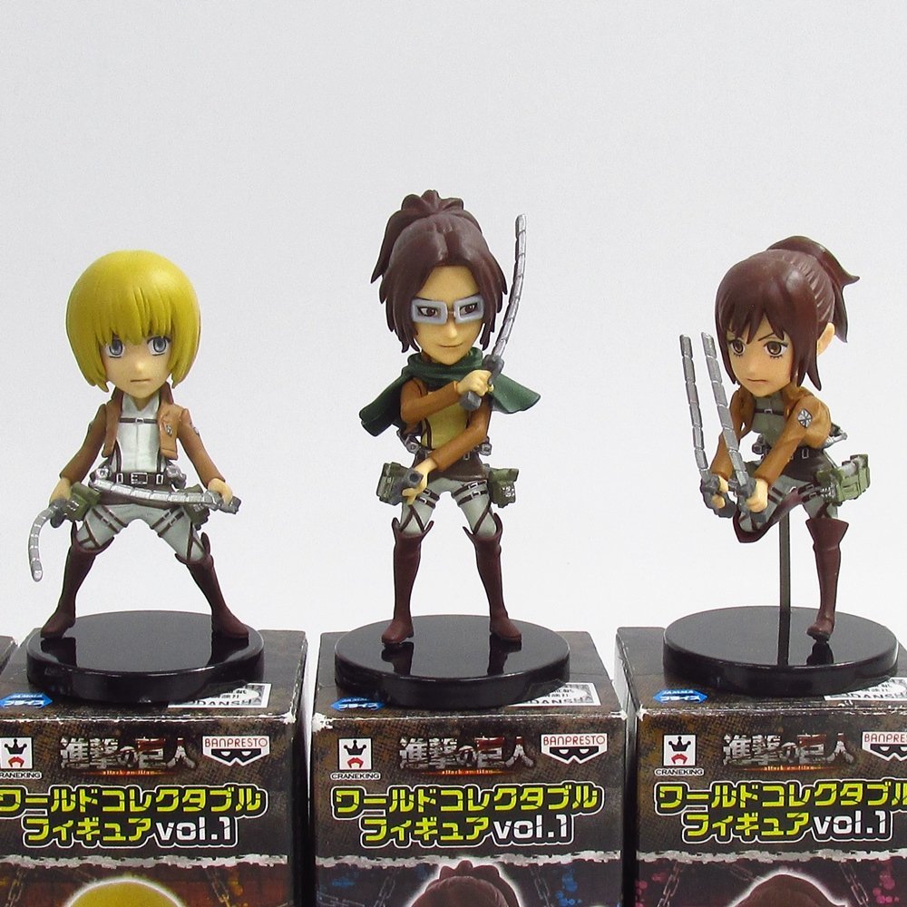 【進撃の巨人】ワールドコレクタブルフィギュアセット 進撃の巨人 ワールドコレクタブルフィギュア ワーコレ