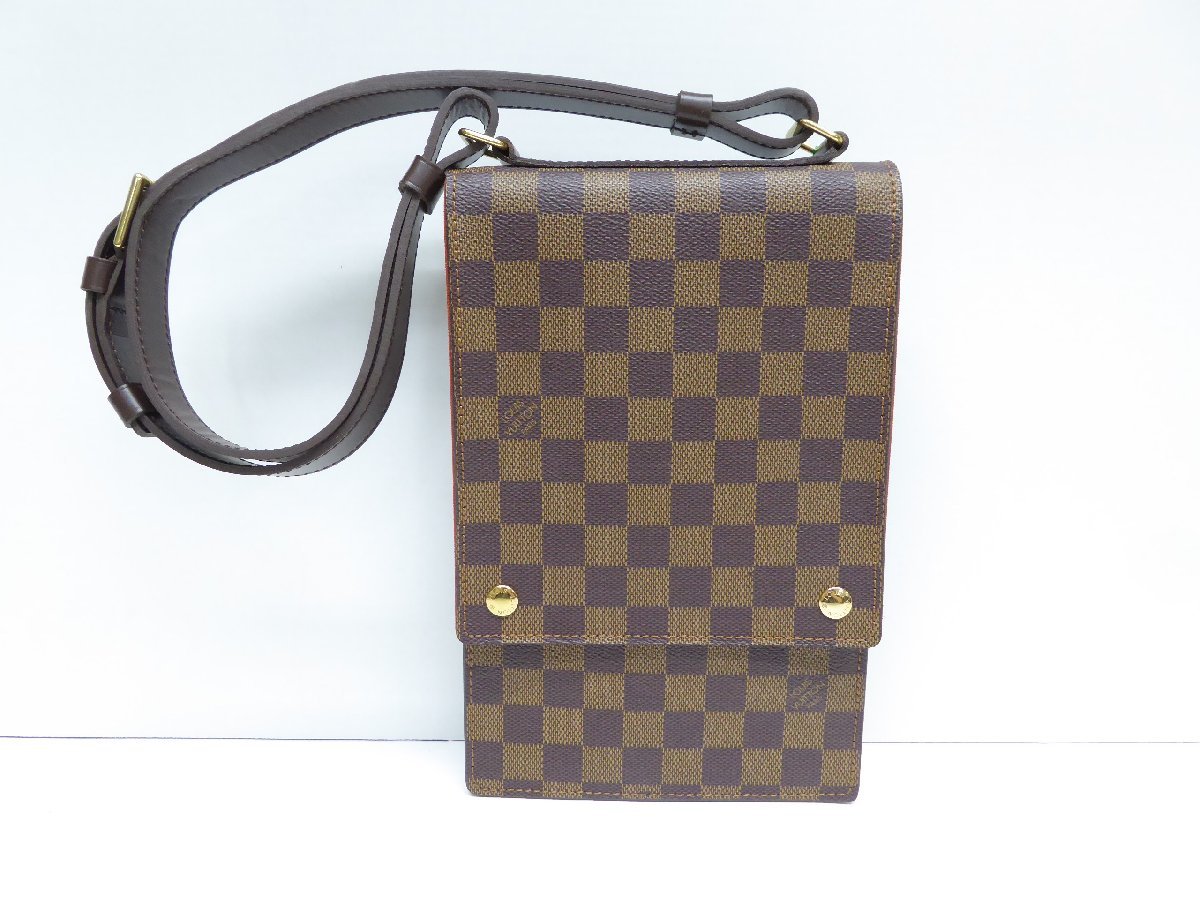 LOUIS VUITTON ルイ・ヴィトン ダミエ ポートベロー 鞄 バッグ △WP1594-