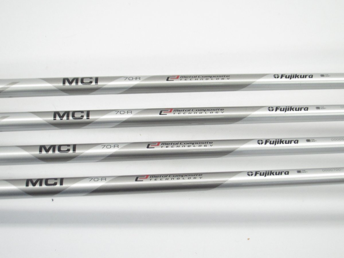 MAX Soul マックスソウル RA11 MCI 70 フレックス:R #7~9/P 4本 アイアンセット #US3898 4