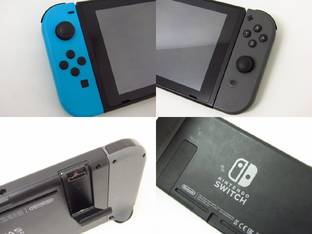 ニンテンドースイッチ 本体 Nintendo Switch HAC-S-KABAA(JPN) 動作確認済 中古 ◆9695_画像4