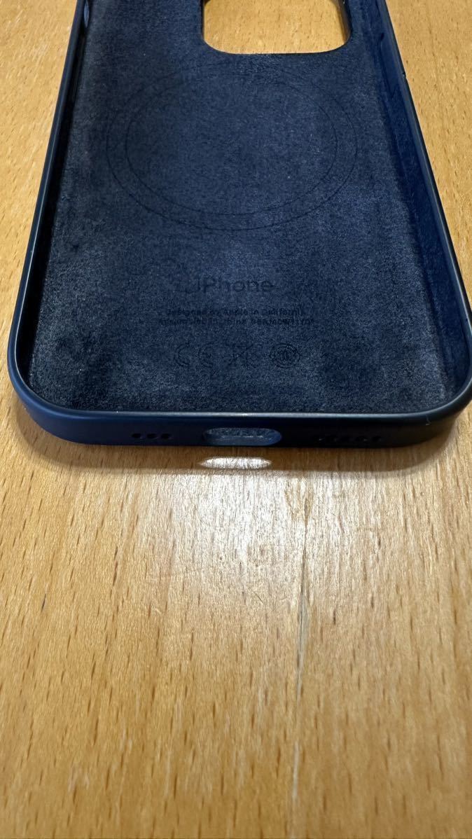 [ бесплатная доставка ]iPhone 14 Pro оригинальный силиконовый чехол черный MagSafe соответствует van машина кольцо приложен 
