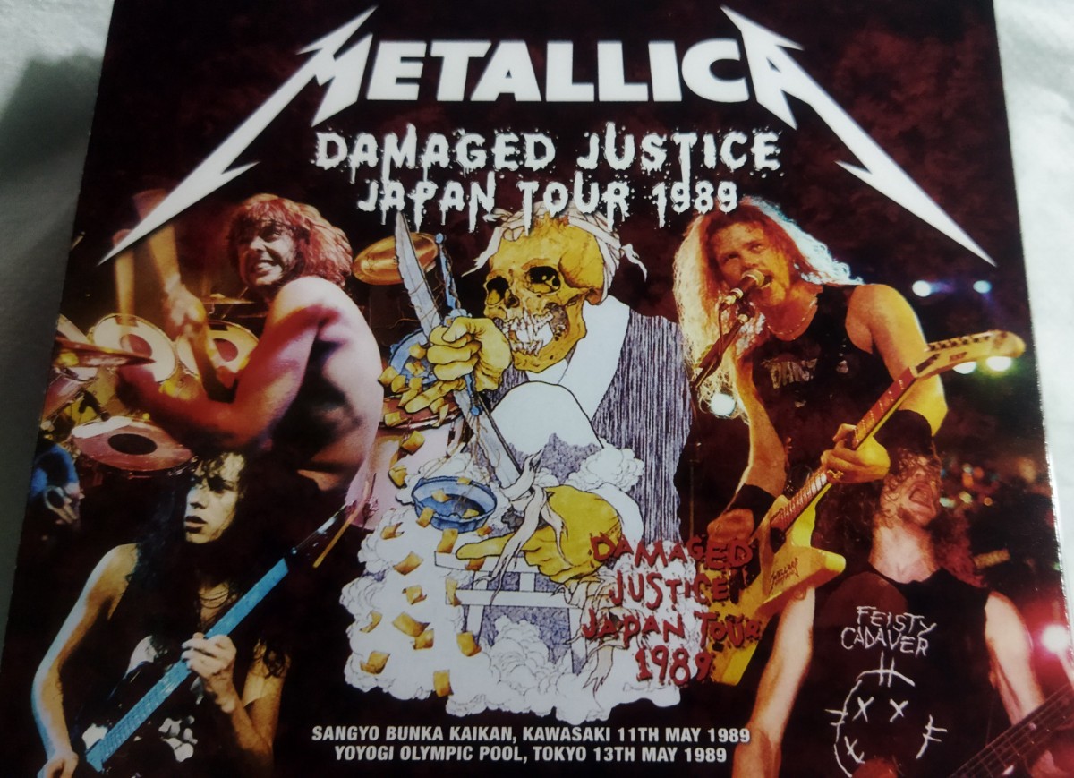 メタリカ 1989年 4CD Metallica Live At Japan Tokyo & Kawasaki メタリカ 1989年 4CD Metallica Live At Japan Tokyo & Kawasaki