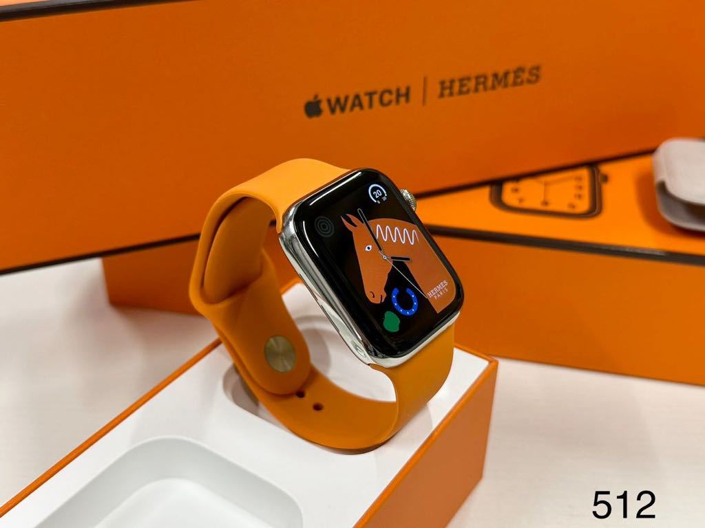 Yahoo!オークション - ☆即決 美品 Apple watch エルメス シリーズ4...