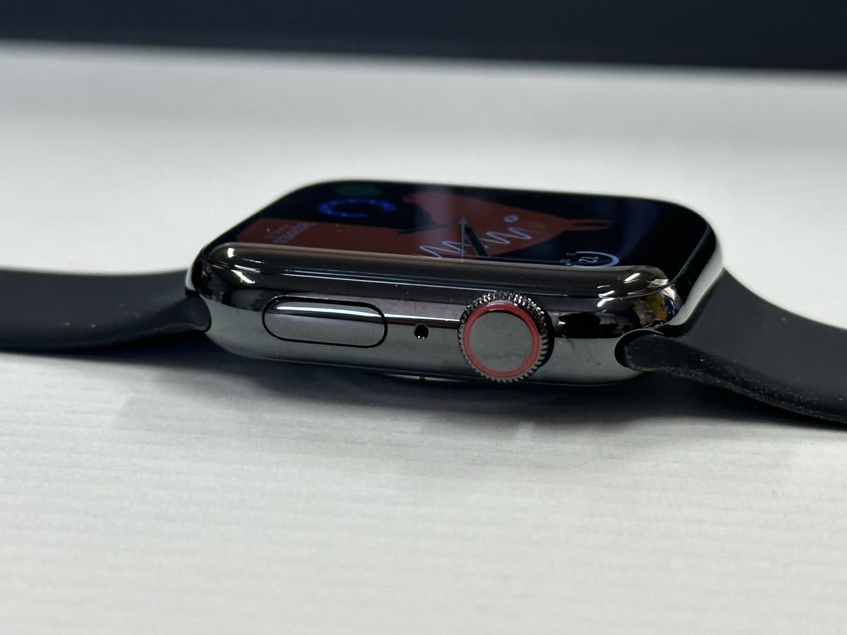 ☆即決 Apple Watch series5 HERMES 44mm ブラック ステンレス 本体