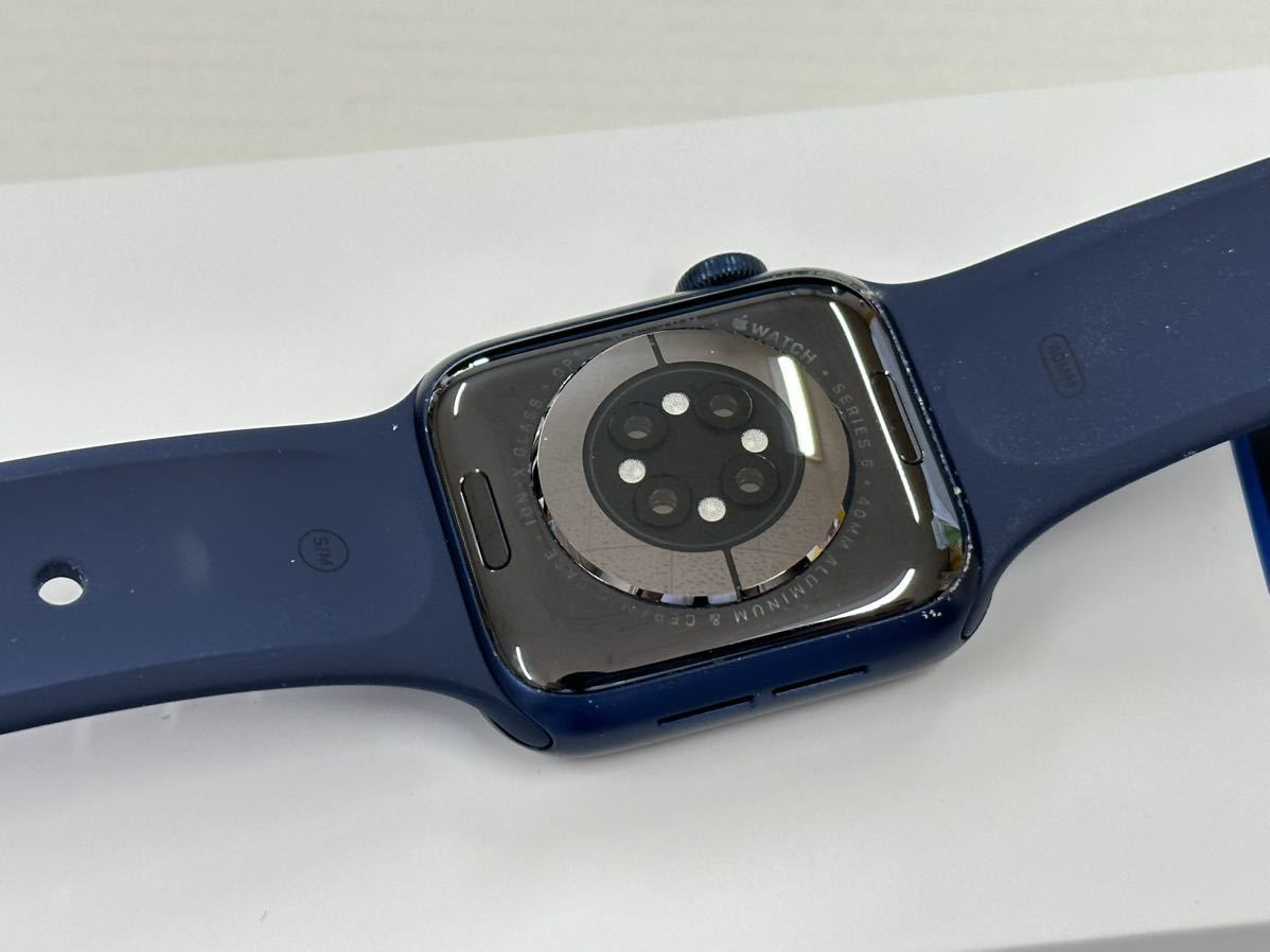 即決 Apple watch Series6 40mm ブルーアルミニウム GPSモデル 