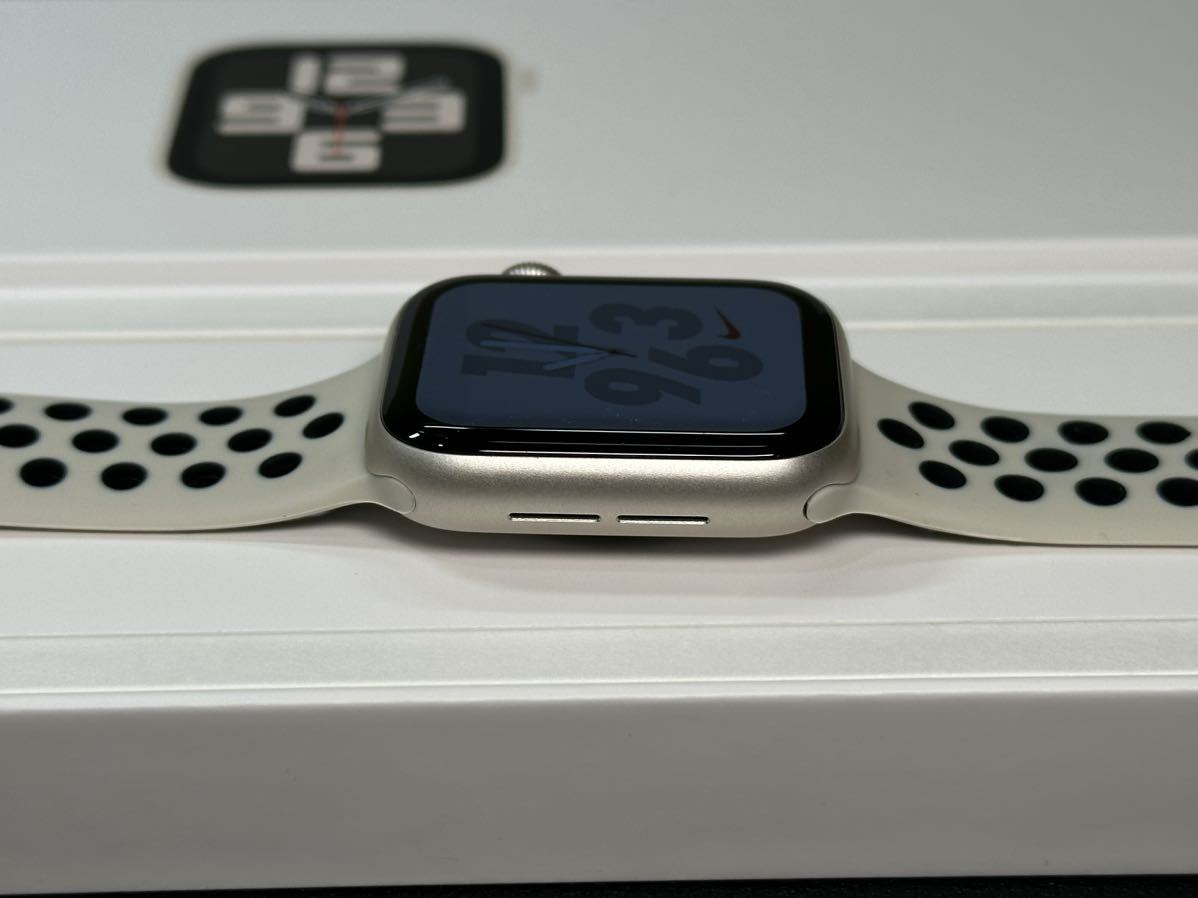 ☆即決 超美品 100% Apple Watch SE2 40mm スターライトアルミニウム