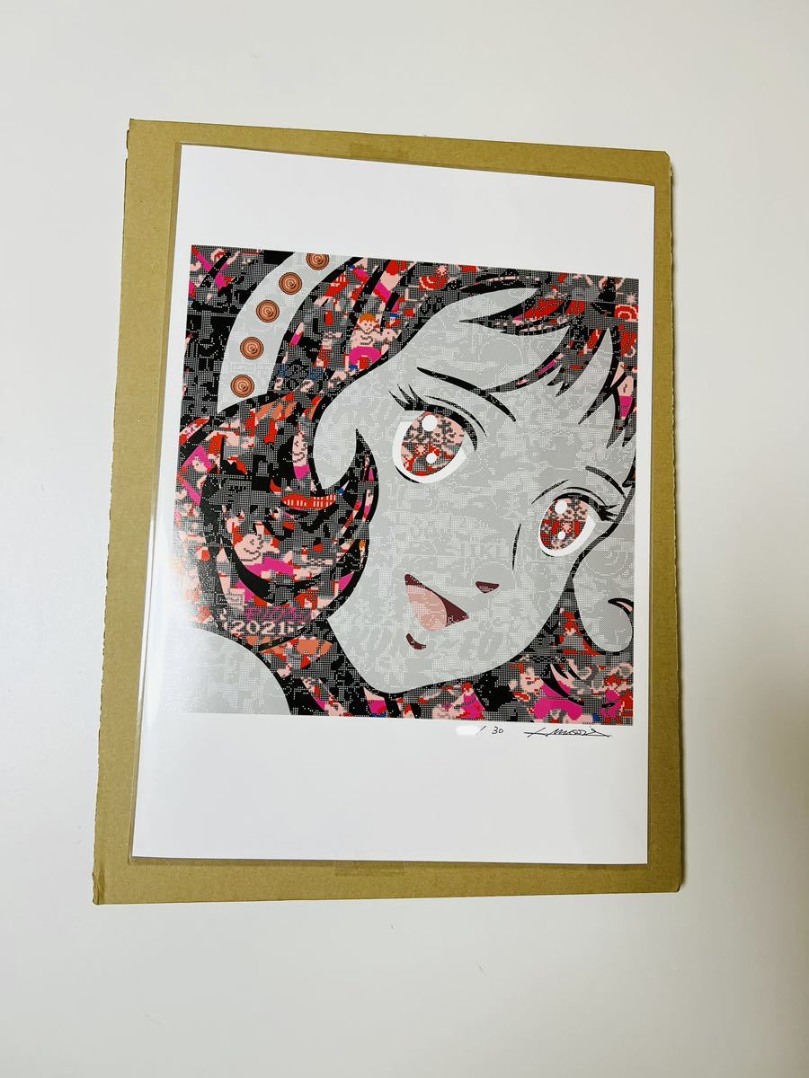 森洋史 ジークレープリント Hiroshi Mori / Girl with Hair Ribbon 1910.hu