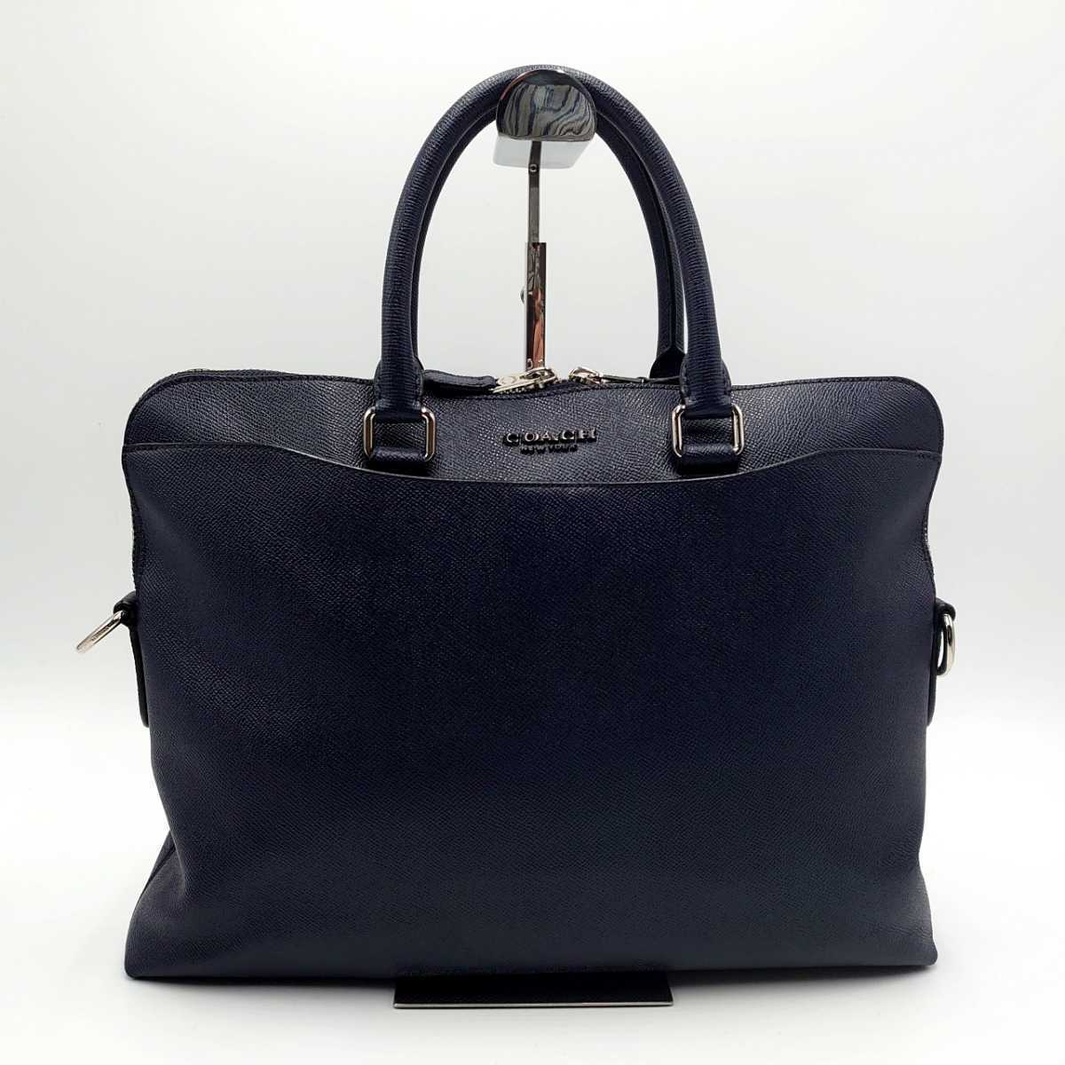 沖縄・離島除く全国届 A4可‼️ COACH レザー ベケット 2WAY ショルダー