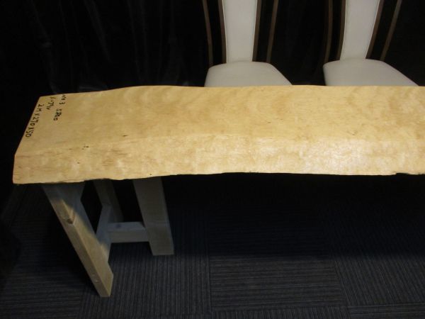 F041　メープル　テーブル　ローテーブル　ダイニング　カウンター　看板　ベンチ椅子　棚　座卓　天板　無垢一枚板