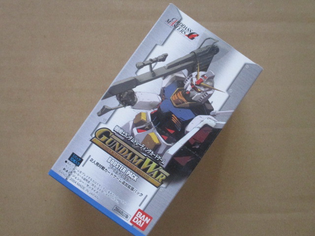 ガンダムウォー　ブースターパック　第1弾　BOX(15パック)　2004年改訂版