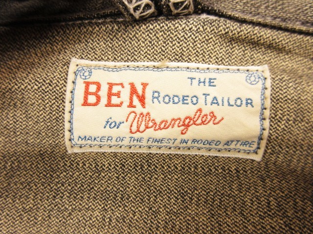 L ラングラー＋メンズビギ BEN THE RODEO TAILOR Brt ストレッチ デニムジャケット ( Wrangler Mens BIGI RRLの画像5