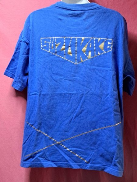 ＵＳＥＤ SUZUKAKE U.E.S Ｔシャツ サイズＬ ブルー系_画像6