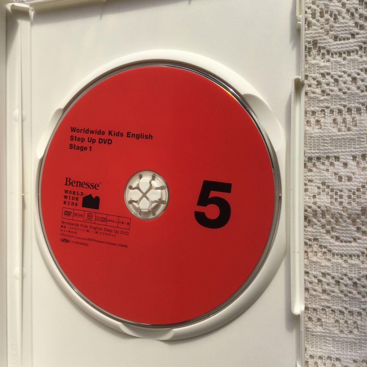 ワールドワイドキッズステージ1 ステップアップDVD 1枚 (レベル5 ワールドワイドキッズステージ1 ステップアップDVD 1枚 (レベル5