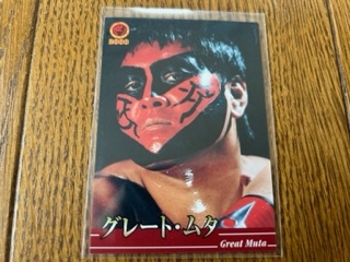 新日本プロレスカード2000年 グレートムタ　武藤敬司_画像1