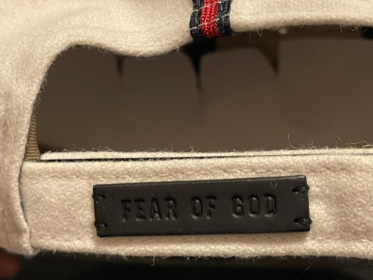 ☆NEW ERA x FEAR OF GOD コラボ 9FIFTY ストラップバック カンザスシティ・モナークス 新品未着用品 送込☆フィアオブゴッド_画像7