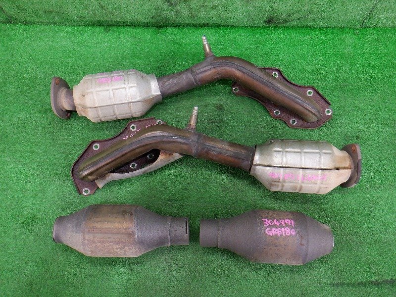 自動車 触媒 トヨタ 純正 クラウン GRS180 4GR-FSE 打刻 GD9 ハニカム