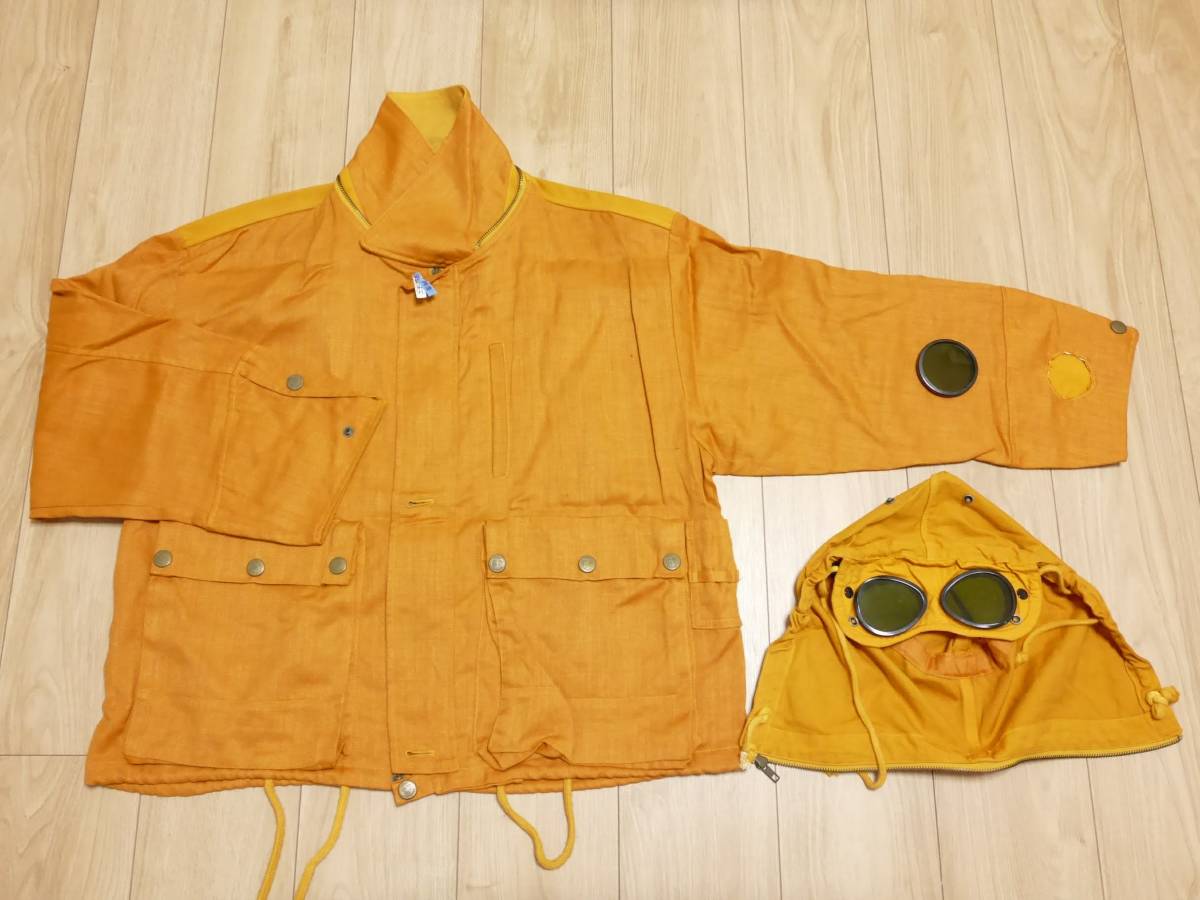 80年代 ☆ C.P.COMPANY CPカンパニー 麻混 スプリングジャケット