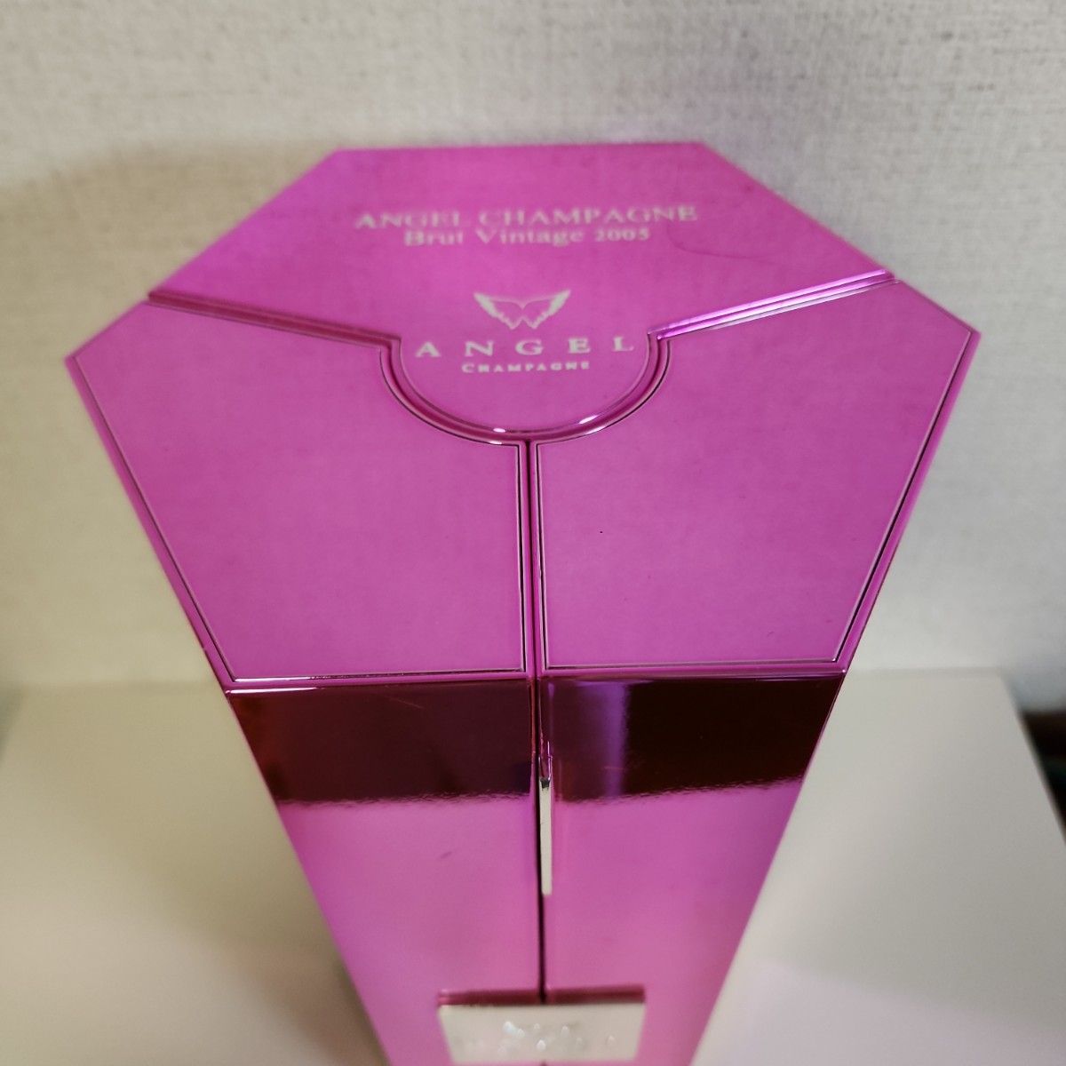 エンジェル シャンパン ヴィンテージ ピンク 箱付き 空き瓶 エンジェル シャンパン ヴィンテージ ピンク 箱付き 空き瓶