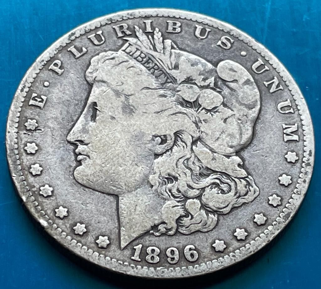 アメリカモルガンドル銀貨1876O