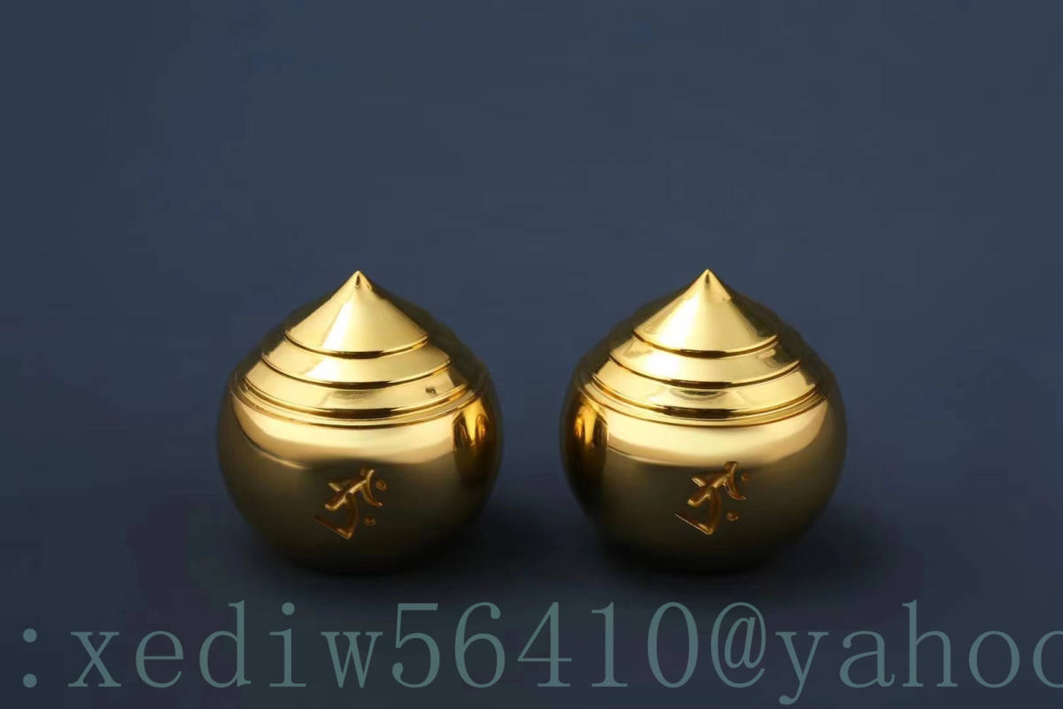 非売品 寺院用仏具」 ☆「密教法具 極上品 手作り 真鍮製磨き仕上げ