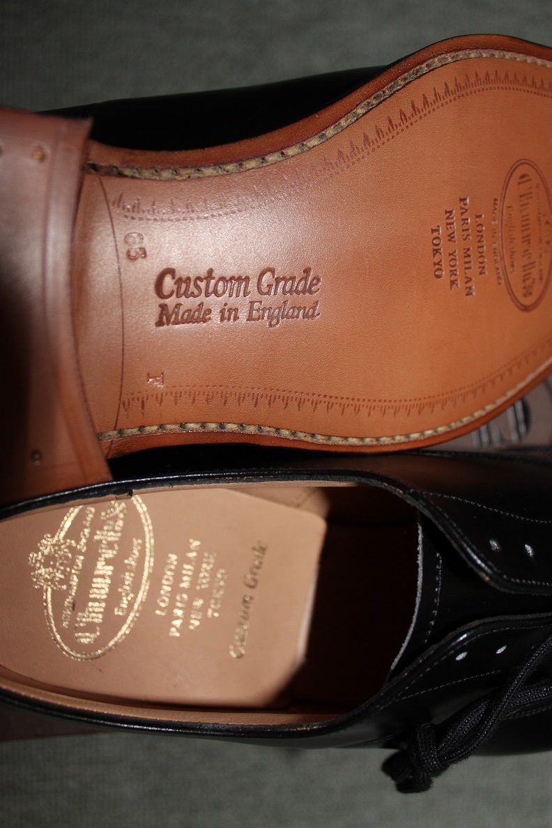 Church's CONSUL ラスト173 チャーチ コンサル ブラック 6.5F 新品未