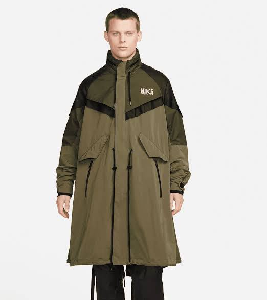 サイズ1 タグ付 sacai Mods Coat サカイ モッズコート カーキ-