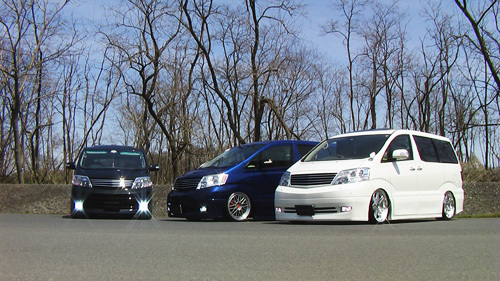 [a Van tsa-re] 10 Alphard предыдущий период | поздняя версия! обвес 2 пункт SET ( подножка & панель двери ) |INV