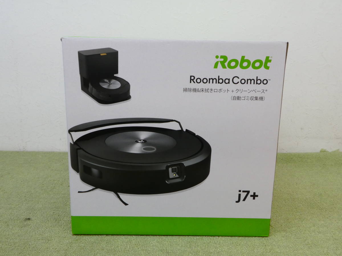 171-D49) 未開封品 iRobot ルンバ コンボ j7+ 掃除機&床拭きロボット+クリーンベース ロボット掃除機_画像1