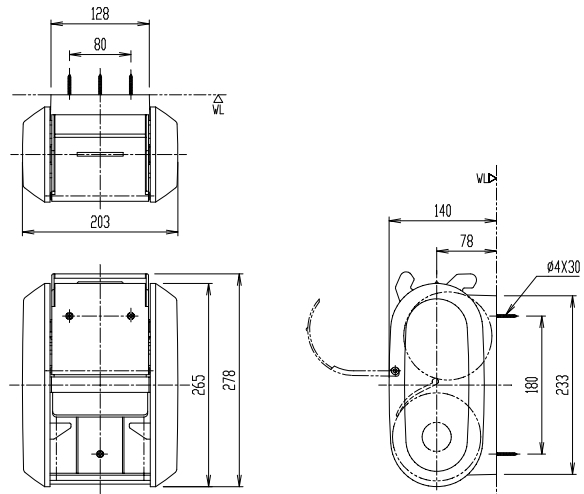  log-house etc. spare attaching . shape toilet to paper holder 