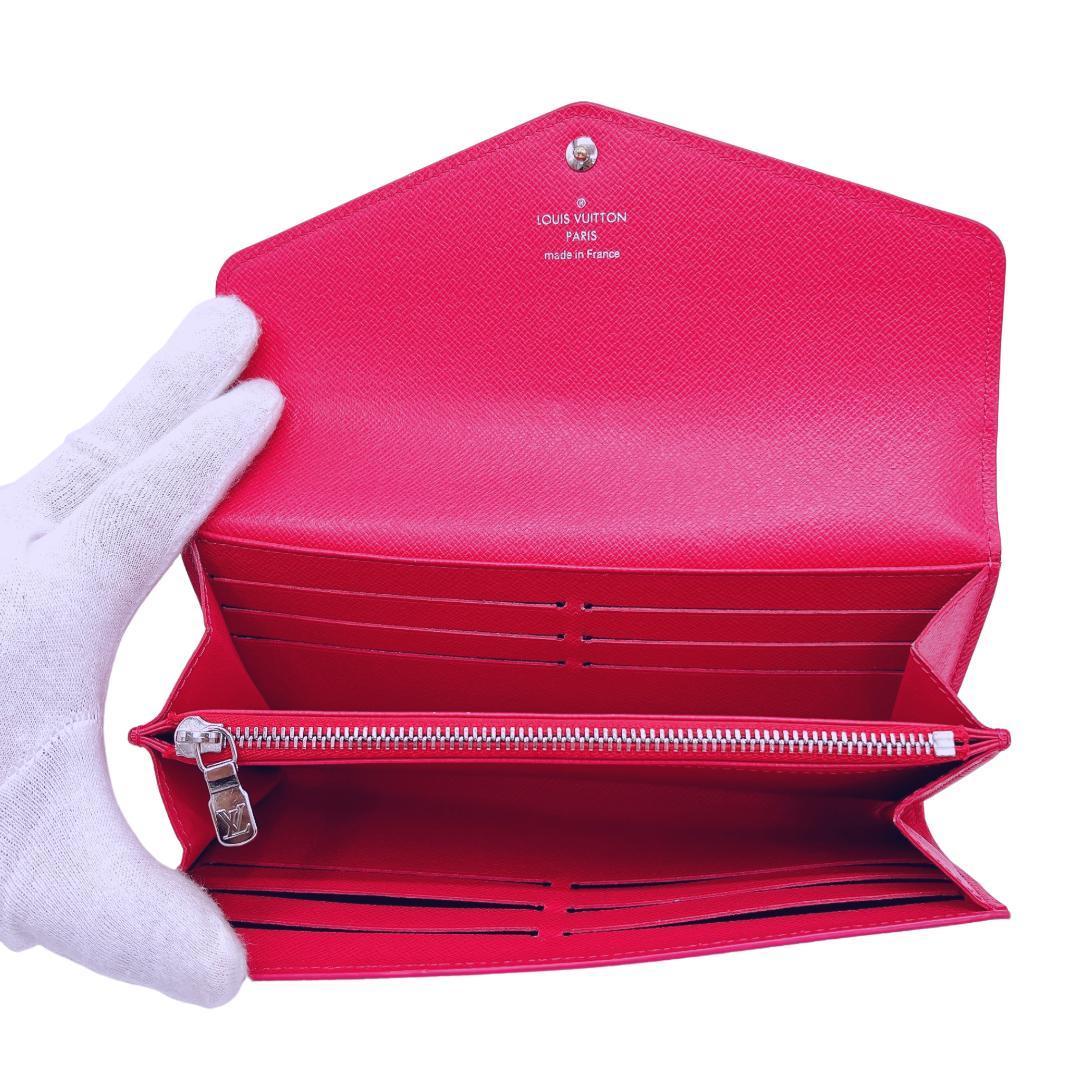 美品】ルイヴィトン M64322 エピ ポルトフォイユ サラ 長財布